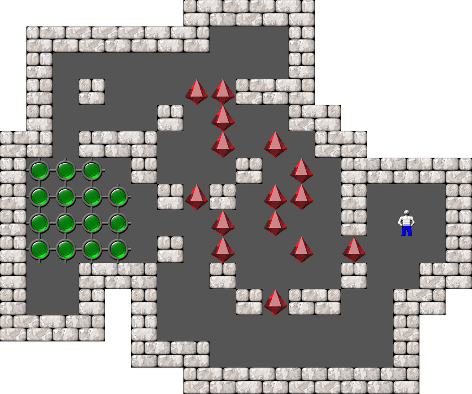 Sokoban Cargo Bay Deluxe level 42